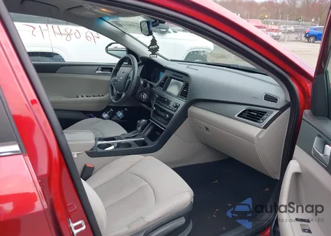 2016 Hyundai Sonata Se из США, поврежденный, VIN 5NPE24AF8GH376033